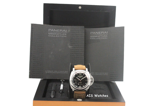 Panerai PAM 233 Luminor 1950 44MM 8 Days GMT B&P