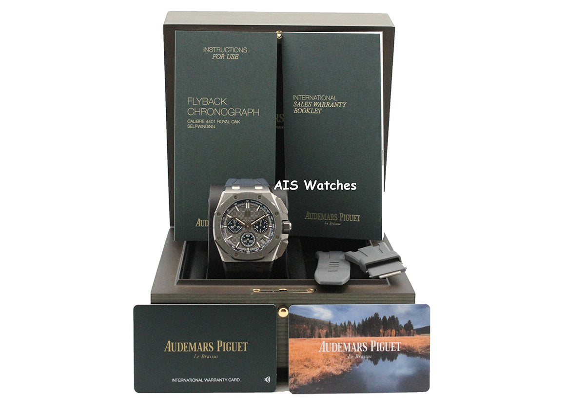 Audemars Piguet 26420IO.00.A009CA.01 Royal Oak Offshore Titanium/Ceramic 43MM Grey Dial BP