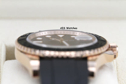 Rolex Yachtmaster 126655 Everose Gold 40MM OysterFlex Strap 2025 Box & Papers