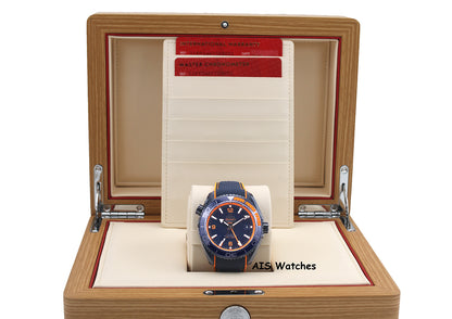 Omega Seamaster Planet Ocean 600M 215.92.46.22.03.001 45.5MM GMT Ceramic Big Blue BP