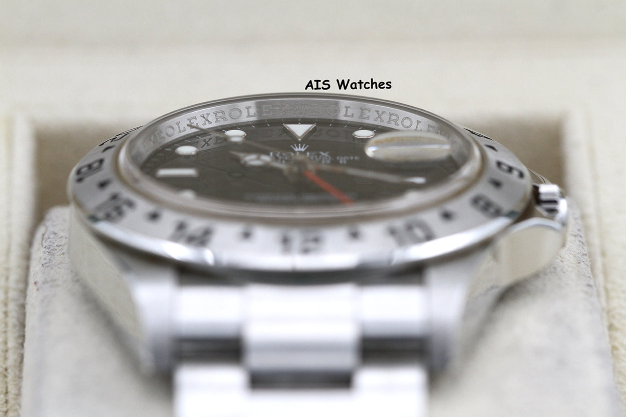 Rolex Explorer II 16570 Black Dial 40MM M Serial 3186 Box & Papers