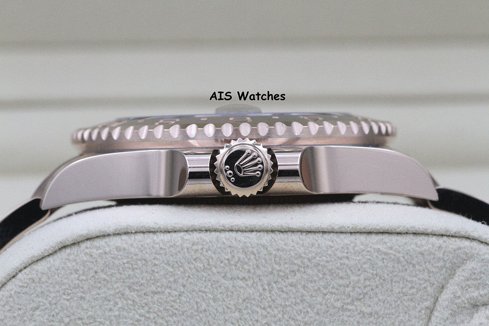 BNIB Rolex 126715 CHNR GMT Master II 18K Rose Gold RootBeer Ceramic Box & Paper