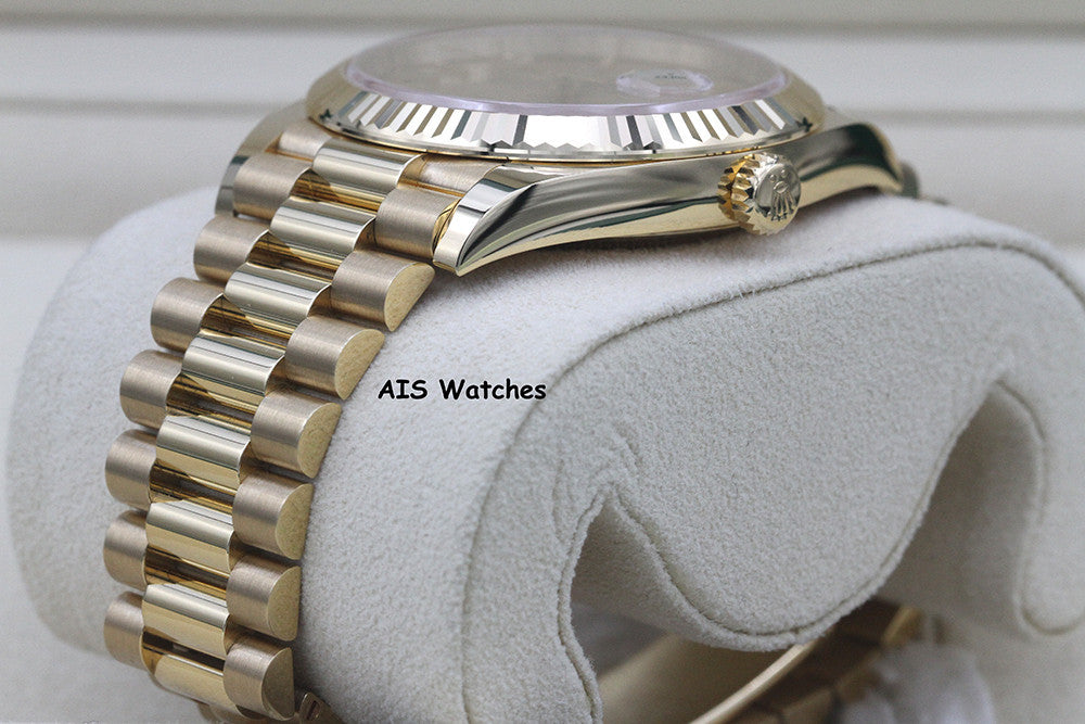 BNIB Rolex 228238 DayDate 40MM DD40 Yellow Gold Champagne Roman Dial