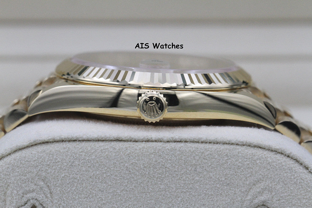 BNIB Rolex 228238 DayDate 40MM DD40 Yellow Gold Champagne Roman Dial