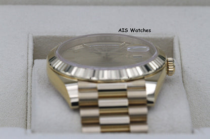 BNIB Rolex 228238 DayDate 40MM DD40 Yellow Gold Champagne Roman Dial