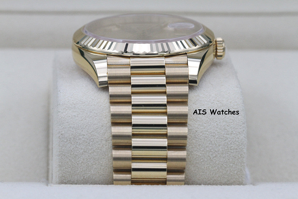 BNIB Rolex 228238 DayDate 40MM DD40 Yellow Gold Champagne Roman Dial
