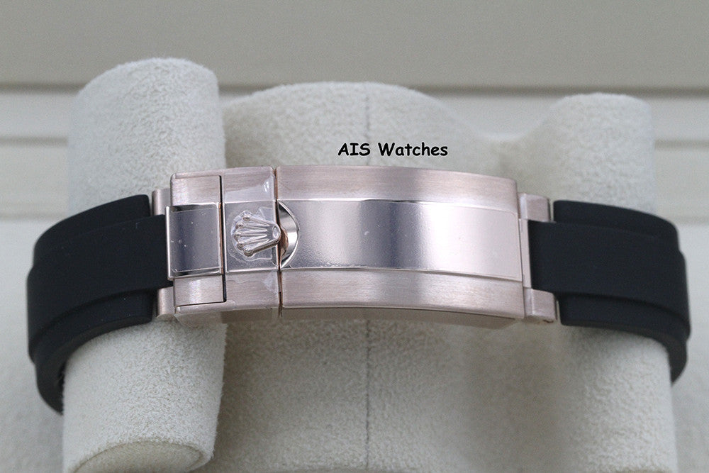 BNIB Rolex Yachtmaster 126655 Everose Gold 40MM OysterFlex Strap Box & Paper