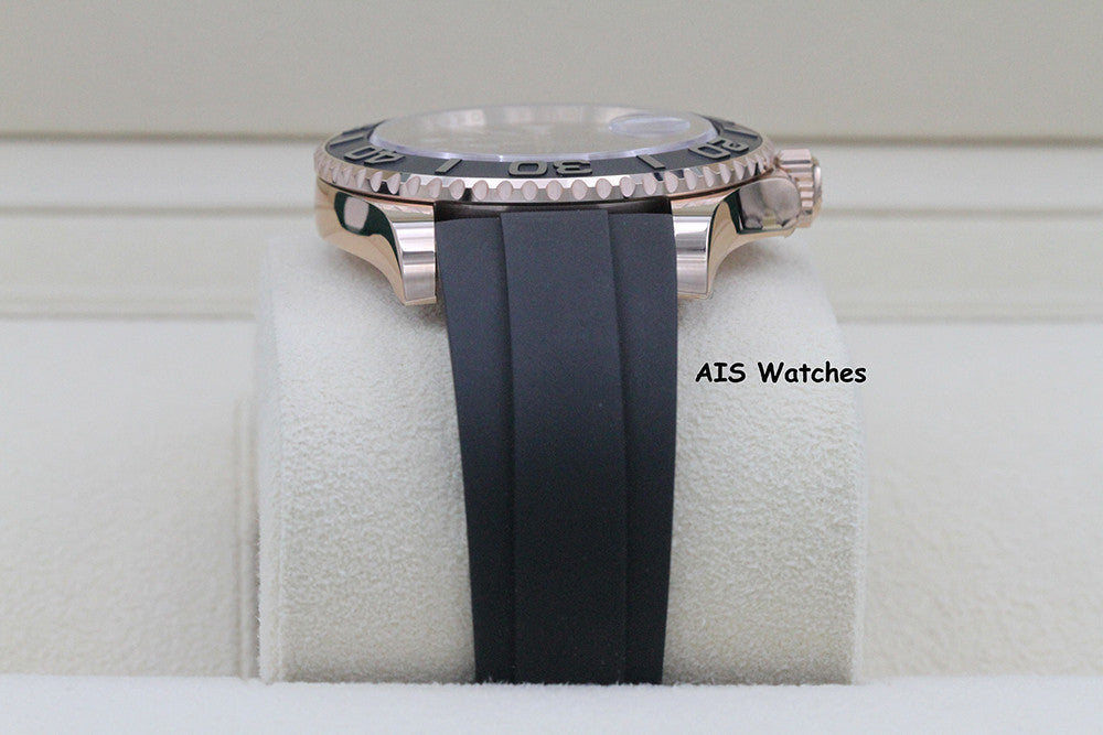 BNIB Rolex Yachtmaster 126655 Everose Gold 40MM OysterFlex Strap Box & Paper