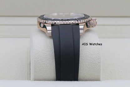 BNIB Rolex Yachtmaster 126655 Everose Gold 40MM OysterFlex Strap Box & Paper