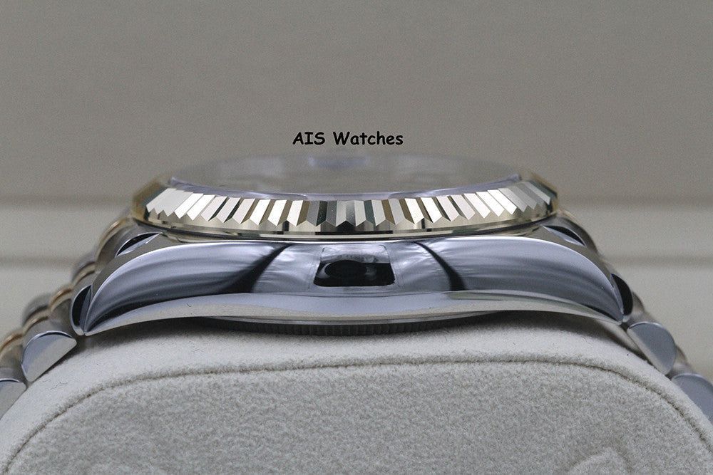 Rolex 326933 Sky-Dweller 18K Yellow Gold / SS Jubilee Black Dial Box & Papers