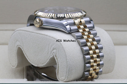Rolex 326933 Sky-Dweller 18K Yellow Gold / SS Jubilee Black Dial Box & Papers