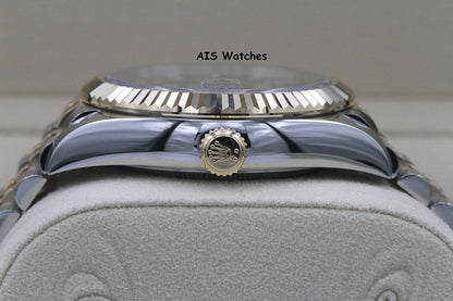 Rolex 326933 Sky-Dweller 18K Yellow Gold / SS Jubilee Black Dial Box & Papers