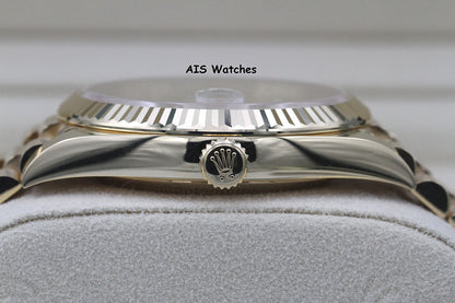 BNIB Rolex 228238 DayDate 40MM DD40 Yellow Gold Silver Roman Dial