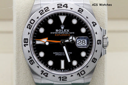BNIB Rolex Explorer II 226570 Black Dial 42MM Box & Papers