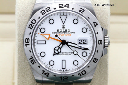 BNIB Rolex Polar Explorer II 226570 White Dial 42mm Random Serial Box & Papers