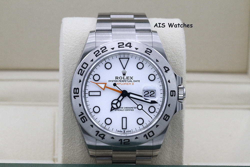 BNIB Rolex Polar Explorer II 226570 White Dial 42mm Random Serial Box & Papers