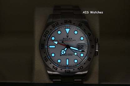 BNIB Rolex Polar Explorer II 226570 White Dial 42mm Random Serial Box & Papers