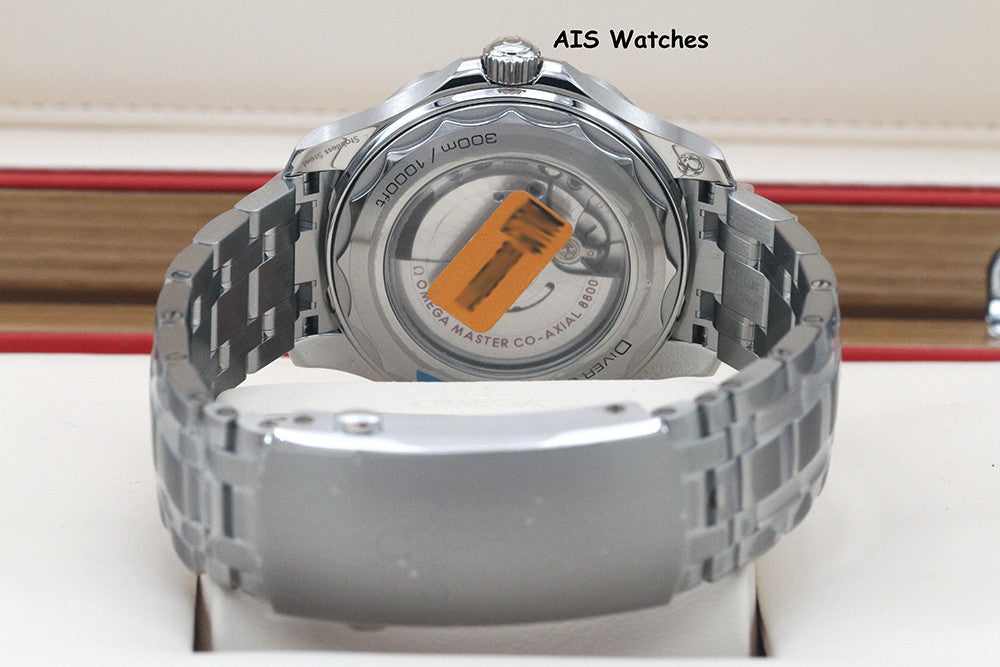 BNIB Omega Seamaster 300M SS 42MM Diver Black Wave Dial 210.30.42.20.01.001 B&P