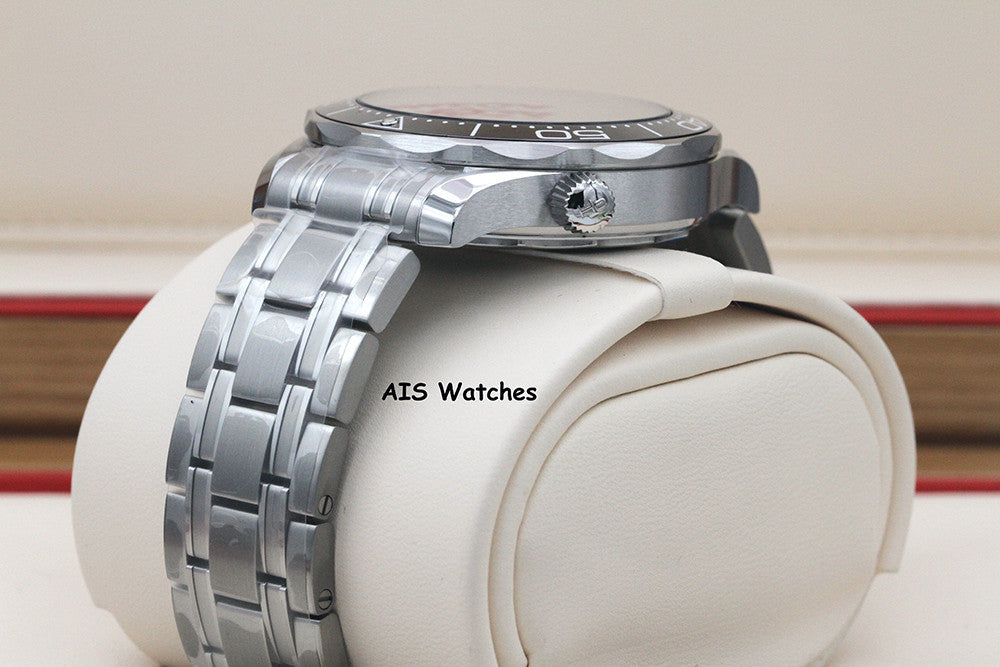 BNIB Omega Seamaster 300M SS 42MM Diver Black Wave Dial 210.30.42.20.01.001 B&P
