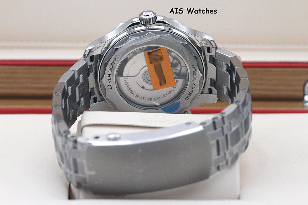 BNIB Omega Seamaster 300M SS 42MM Diver White Wave Dial 210.30.42.20.04.001 B&P