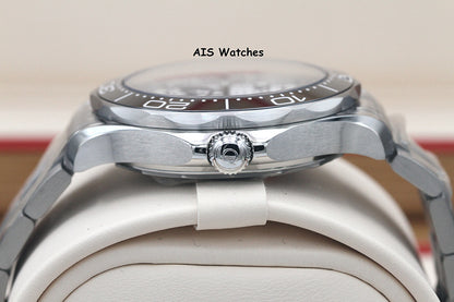 BNIB Omega Seamaster 300M SS 42MM Diver White Wave Dial 210.30.42.20.04.001 B&P