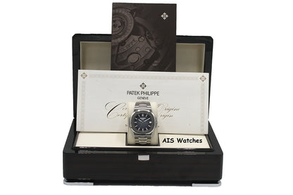 Patek Philippe Nautilus 5711/1A Blue Dial Stainless Steel Box & Papers