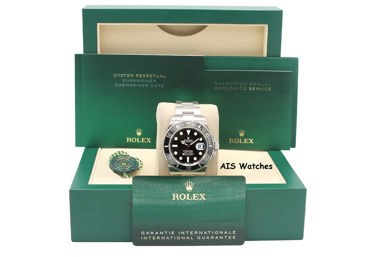 Rolex Submariner Ceramic Date 126610LN 41MM 2021 Box & Paper