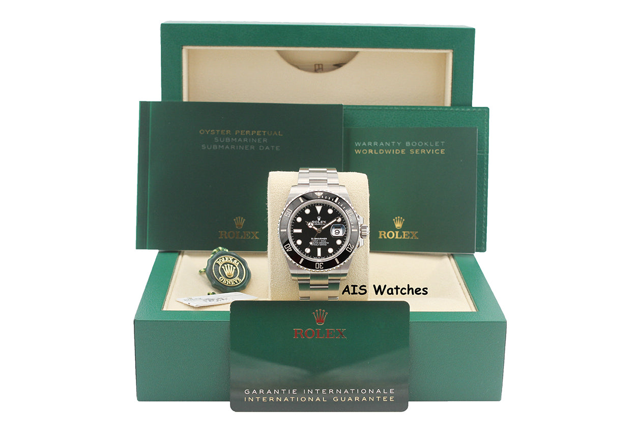 Rolex Submariner Ceramic Date 126610LN 41MM 2024 Box & Paper