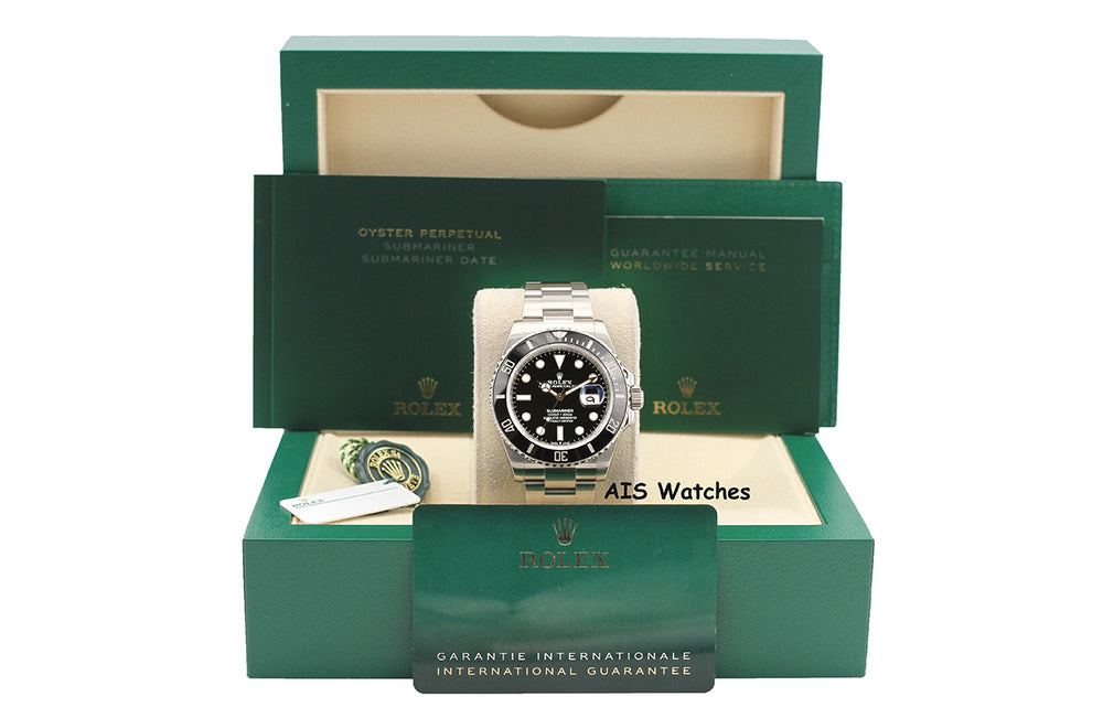 Rolex Submariner Ceramic Date 126610LN 41MM 2020 Box & Paper