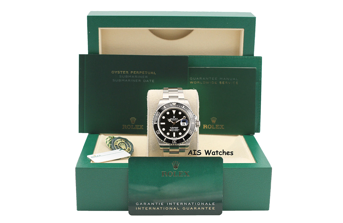 Rolex Submariner Ceramic Date 126610LN 41MM 2020 Box & Paper