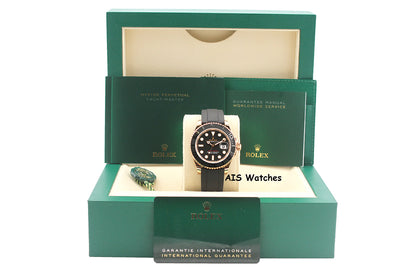 Rolex Yachtmaster 126655 Everose Gold 40MM OysterFlex Strap 2025 Box & Papers