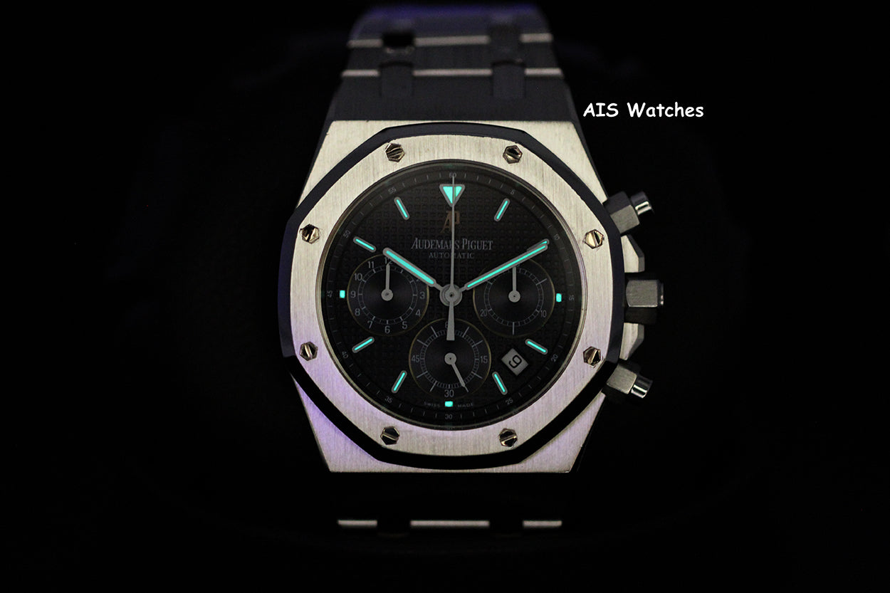 Audemars Piguet 25860ST.00.1110ST.01 Royal Oak Chronograph Blue Dial AP Archived Papers
