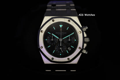 Audemars Piguet 25860ST.00.1110ST.01 Royal Oak Chronograph Blue Dial AP Archived Papers