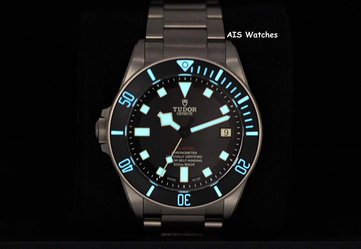 Tudor 25610TNL Pelagos Titanium LHD 42MM Box & Papers
