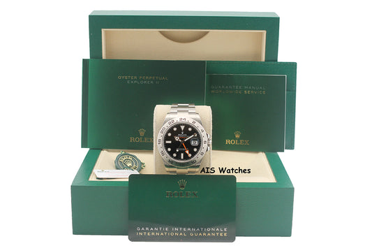 Rolex Explorer II 226570 Black Dial 42MM 2025 Box & Papers
