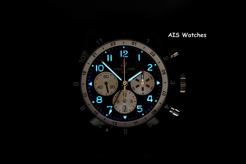 Breitling Super AVI B04 YB04451A1B1X1 Chronograph GMT 46 Mosquito Box & Papers
