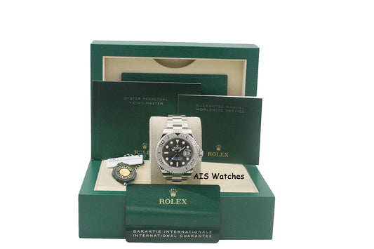 Rolex Yacht-Master 126622 Rhodium Dial Platinum Bezel 2021 Box & Papers