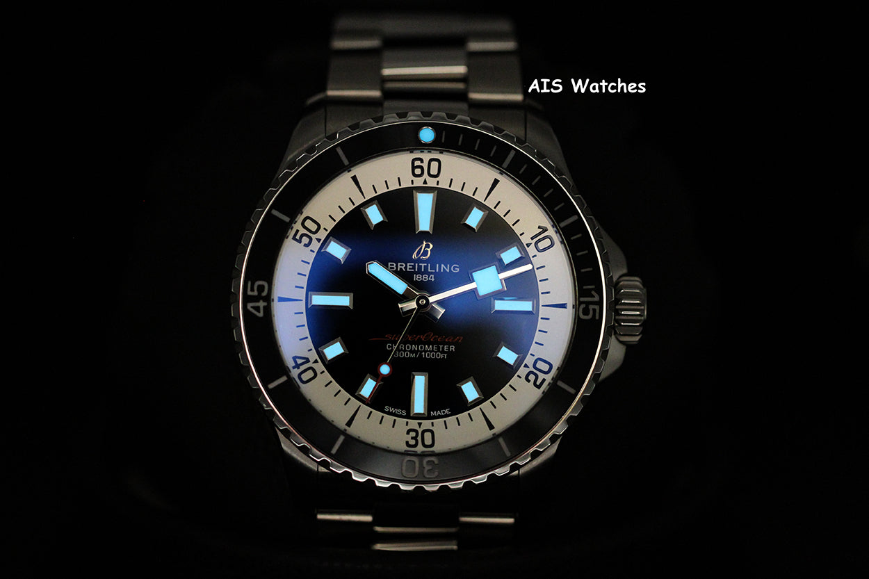 Breitling SuperOcean A17375211B1A1 Automatic Black Dial 42MM Box & Papers
