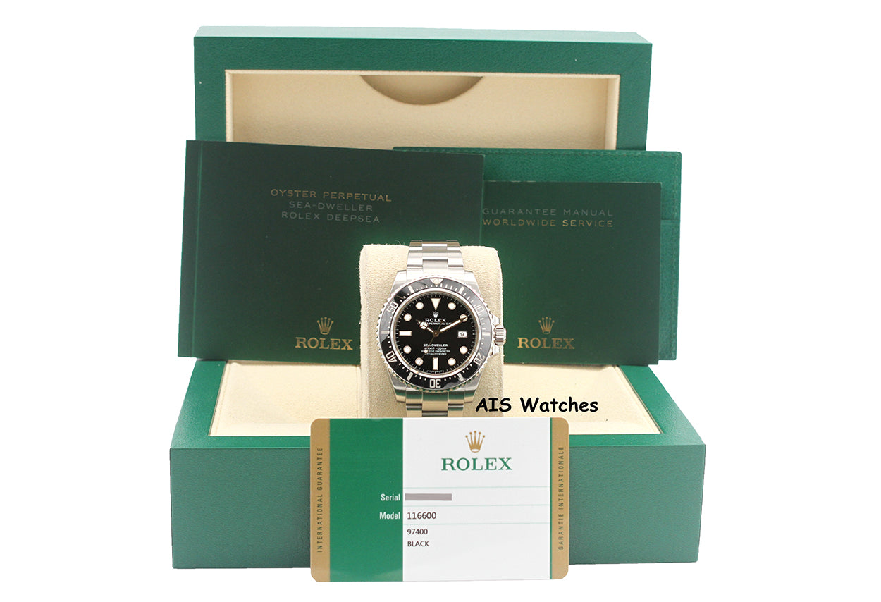 Rolex 116600 SeaDweller SD4K SD4000 2016 Box & Paper