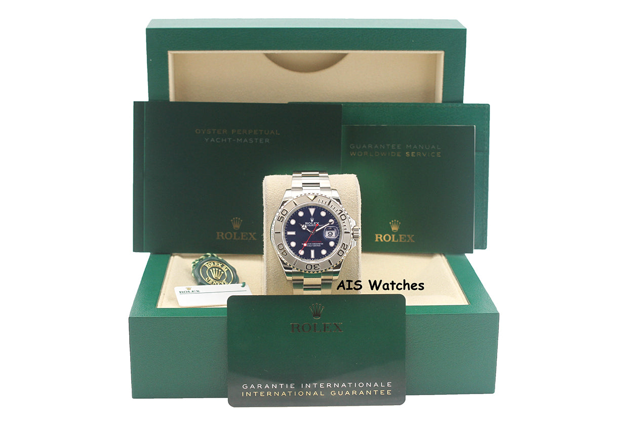 Rolex Yacht-Master 126622 Blue Dial Platinum Bezel 2024 Box & Papers