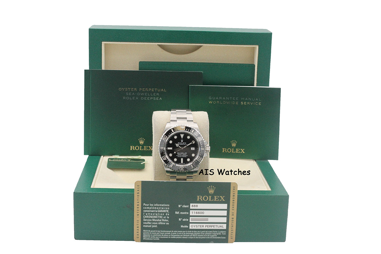 Rolex 116600 SeaDweller SD4K SD4000 2014 Box & Papers