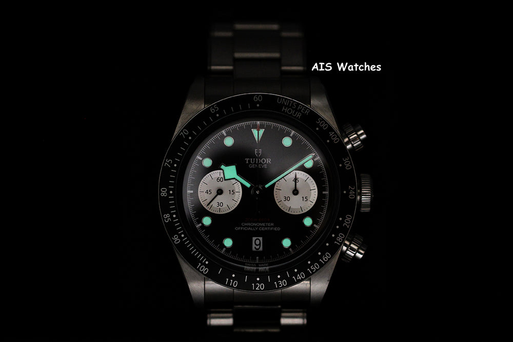 Tudor 79360N Black Bay Chronograph 41MM Black Dial SS Bracelet B&P
