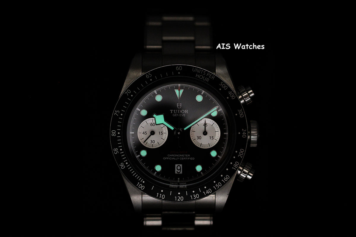Tudor 79360N Black Bay Chronograph 41MM Black Dial SS Bracelet B&P