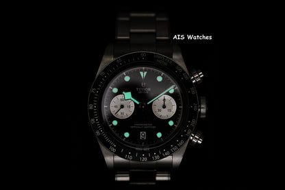 Tudor 79360N Black Bay Chronograph 41MM Black Dial SS Bracelet B&P