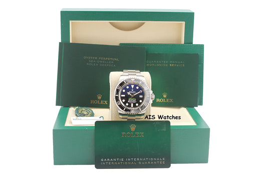 Rolex 136660 Deep Sea SeaDweller James Cameron DBlue 2023 Box & Papers