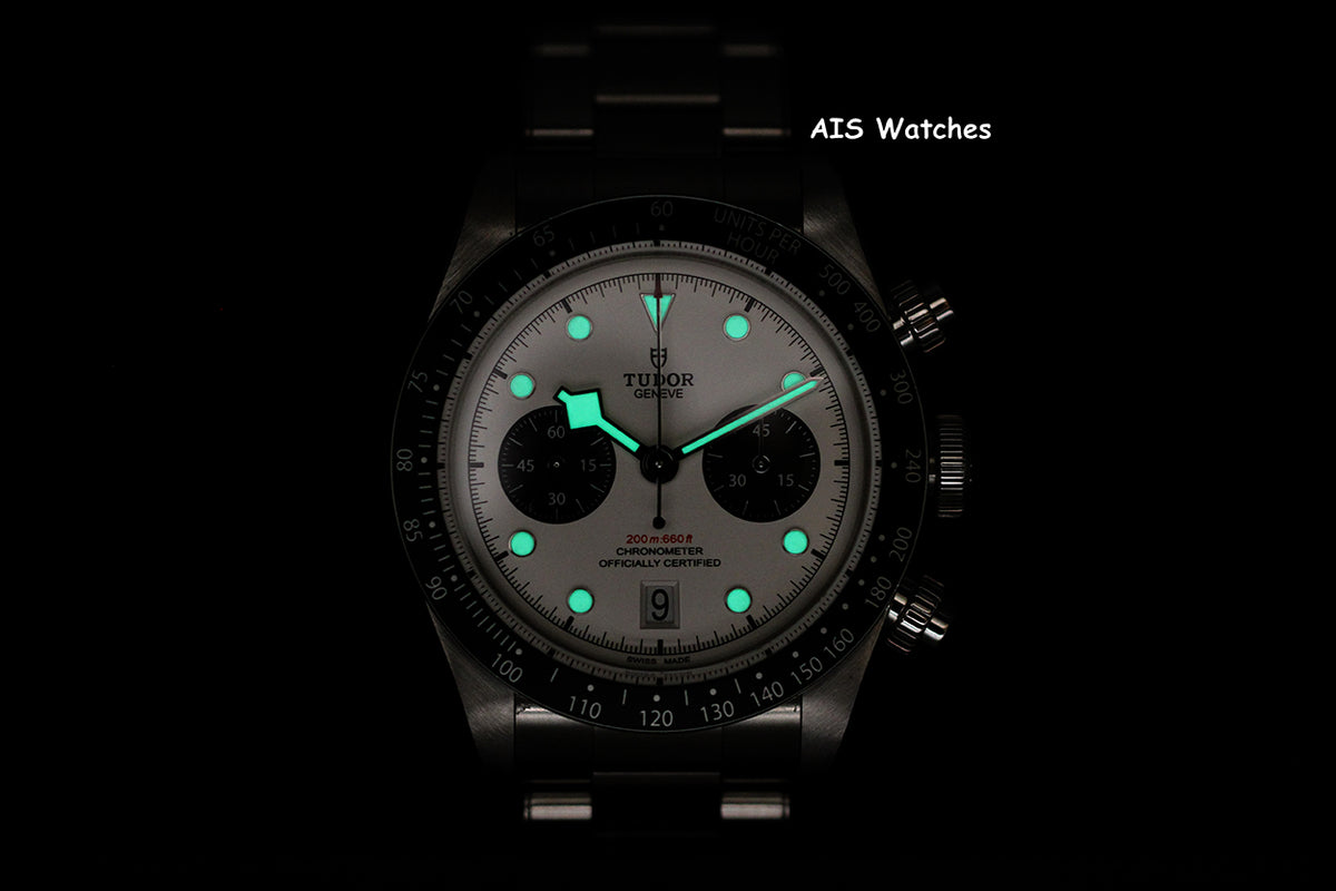 Tudor 79360N Black Bay Chronograph 41MM White Dial Stainless Steel Bracelet B&P