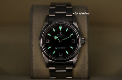 Rolex Explorer 114270 F Serial 36 MM with Papers