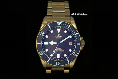 Tudor Pelagos 25600TB Blue Dial Titanium Box & Papers