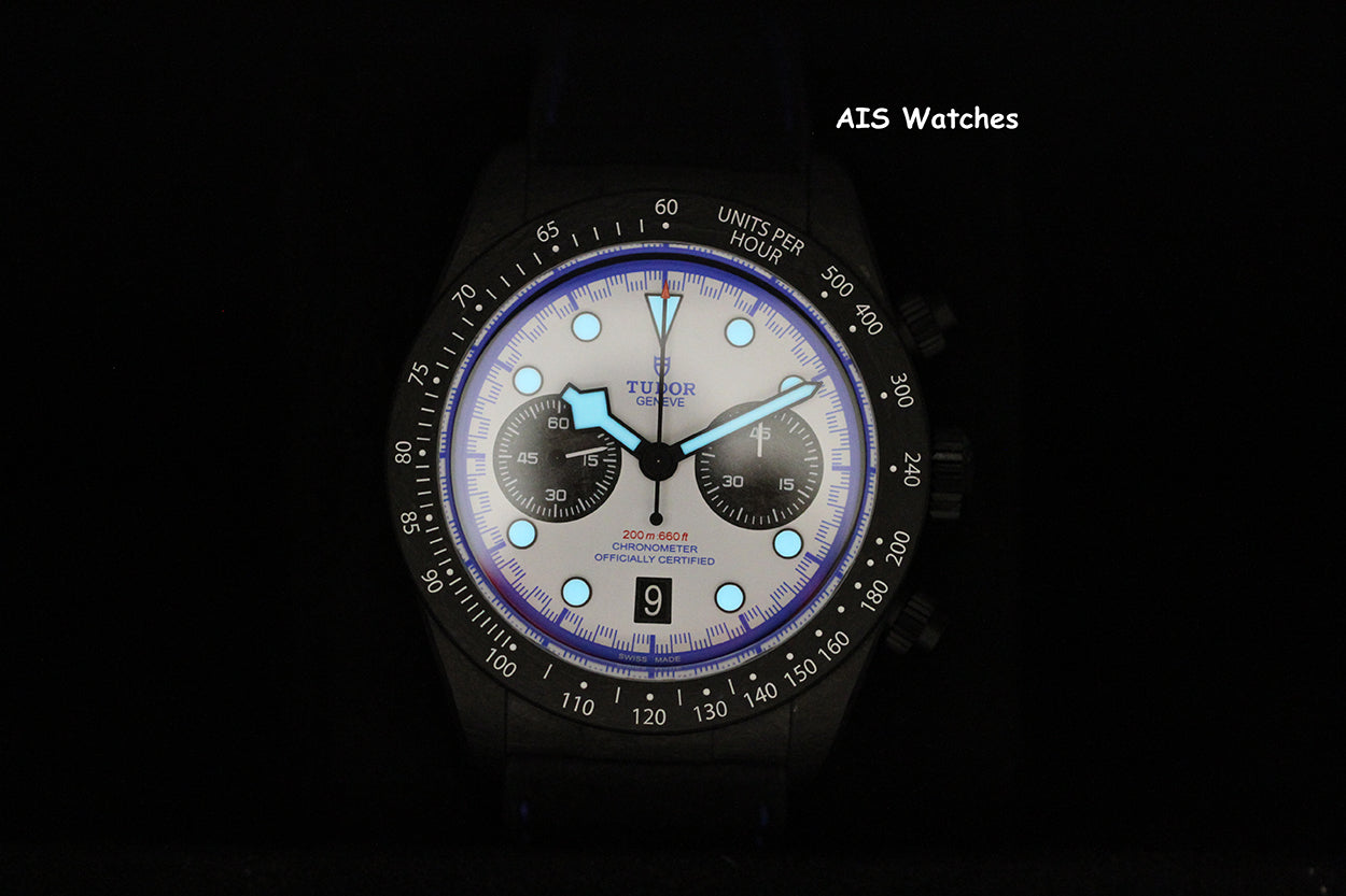 Tudor 79377KN Black Bay Chronograph 42MM Titanium / Carbon 25 with Box