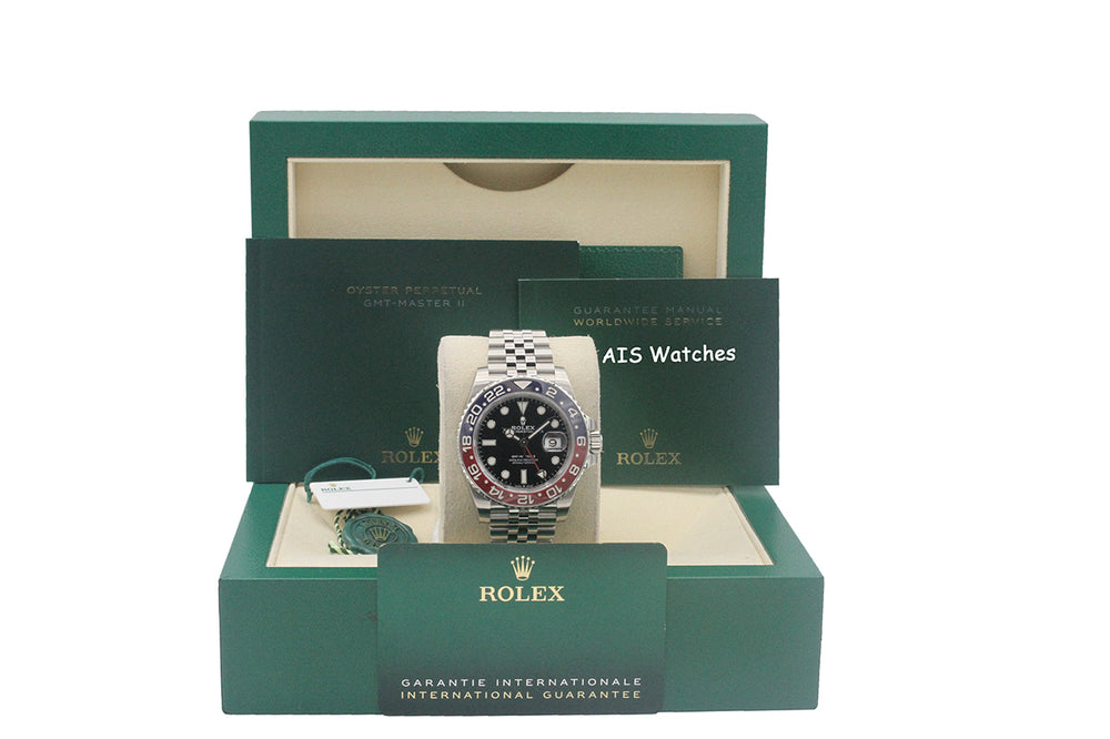 Rolex GMT Master II 126710BLRO Red Blue Pepsi Jubilee 2020 Box & Papers